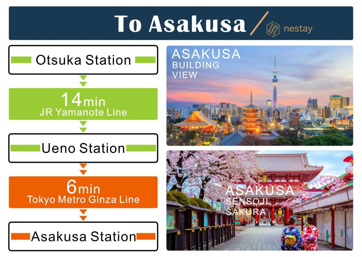 Nestay Inn Tokyo Otsuka 403 Exteriér fotografie
